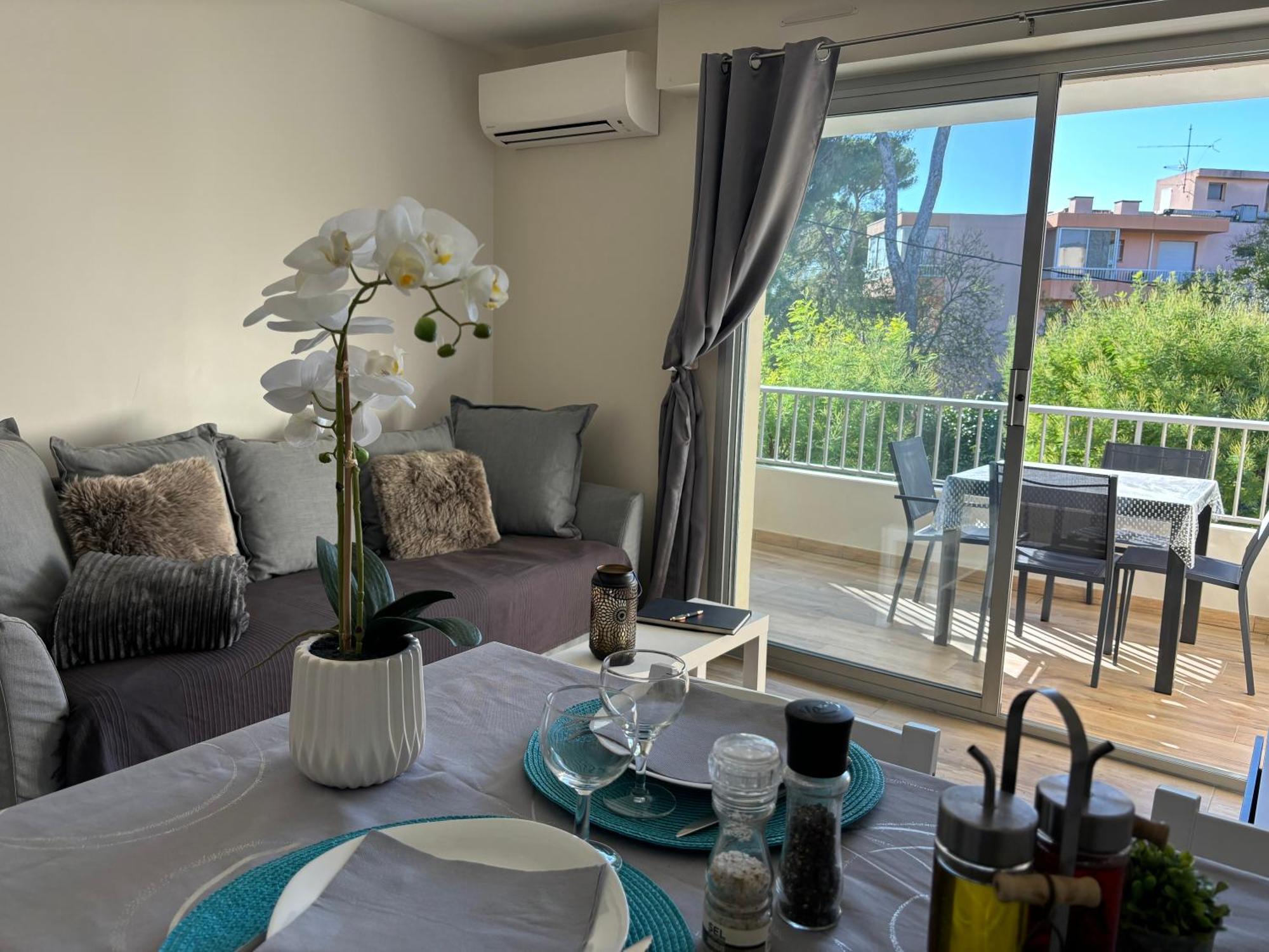Proche Centre Sanary Studio Climatise 4 Personnes Bagian luar foto